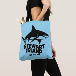 Scuba Diving With Sharks - Stewart Island Tote Bag