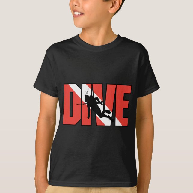 SCUBA Drive Kids T-Shirt (Front)