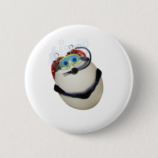 SCUBA Egg - Venture 6 Cm Round Badge
