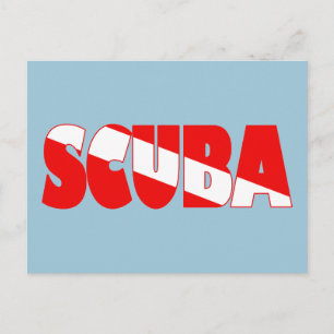Scuba (English) Postcard