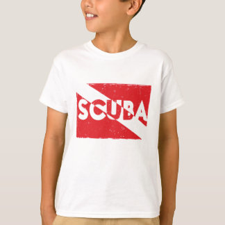 Scuba Flag Kids T-shirt
