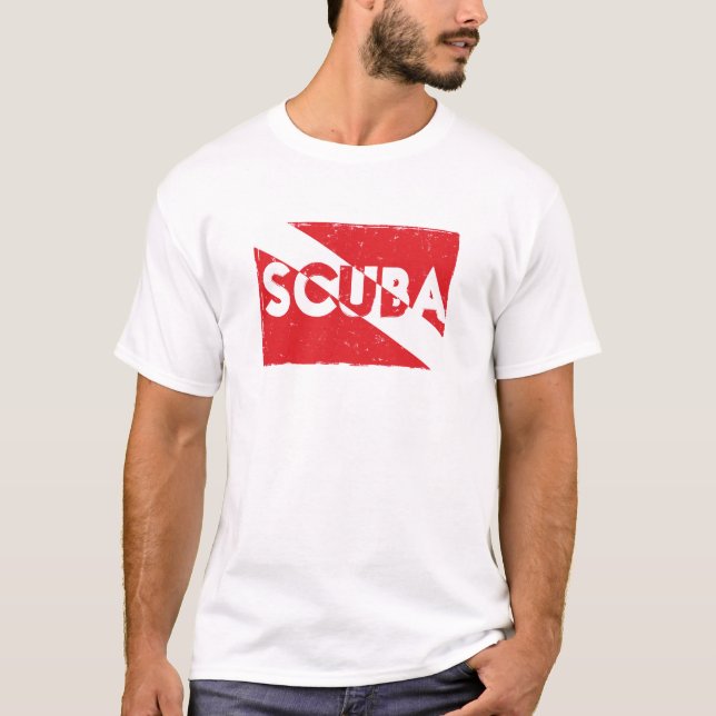 Scuba Flag Light T-shirt (Front)