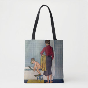 Scuba in the Tub Tote Bag
