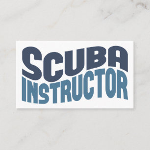 Scuba Instructor Business Cards