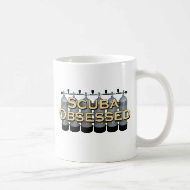 Scuba Obsessed Classic Mug (Right)