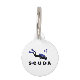 Scuba Pet Tag