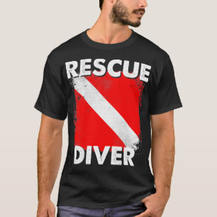 SCUBA Rescue Diver  for Instructors Students Diver T-Shirt