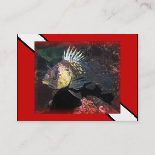 Scuba Rockfish - Business Card