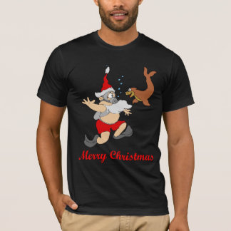 Scuba Santa Dark T-Shirt