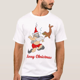 Scuba Santa Light T-Shirt