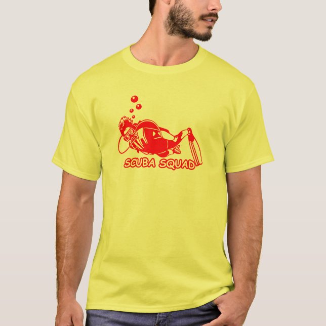 Scuba Steve Scuba Squad T-Shirt (Front)