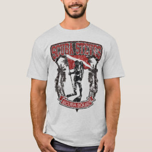 SCUBA STEVES SCUBA SQUAD DISTRESSED T-Shirt