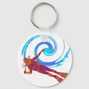 SCUBA THE SURGE KEY RING