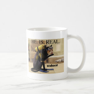 scubacatREAL Coffee Mug
