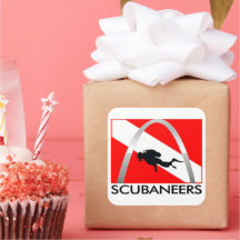 Scubaneers Logo Stickers