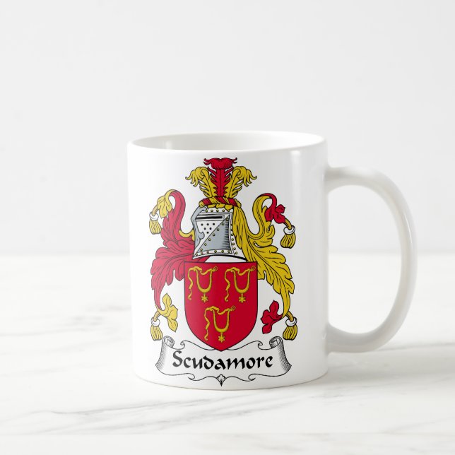 Scudamore Family Crest Coffee Mug (Right)
