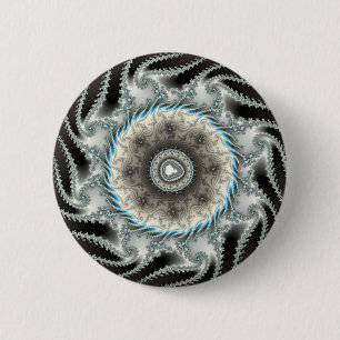 Scuibbish - Fractal 6 Cm Round Badge