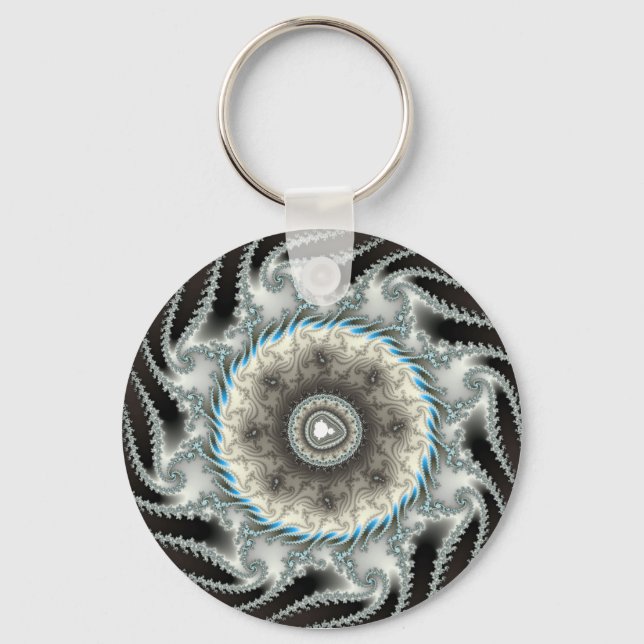 Scuibbish - Fractal Key Ring (Front)