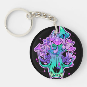 Scull Key Ring