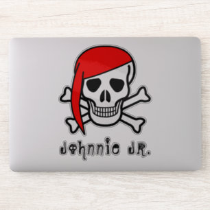 Scull With Bandanna Personalised