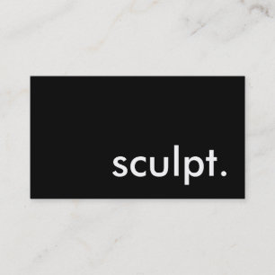 sculpt. business card