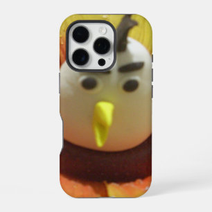 Sculpted Bird in Sunflower Art Print iPhone 16 Pro Case