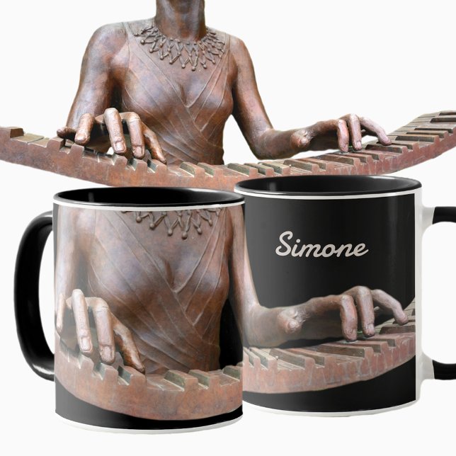 Sculpted Piano Keyboard Pianist Hands Musical Mug (Creator Uploaded)