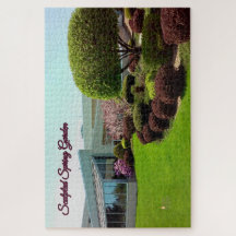 Sculpted Spring Garden - Quiet Ember Puzzles 