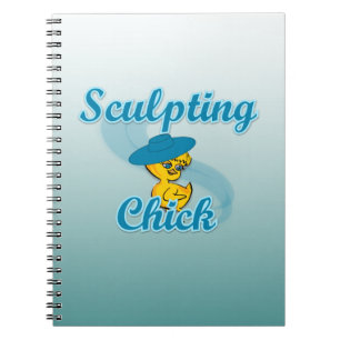 Sculpting Chick #3 Notebook