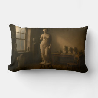 Sculptor's Studio Throw Pillows