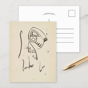 Sculptural Studies   Henri Gaudier-Brzeska Postcard