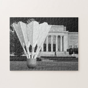 Sculpture at the Nelson Puzzle