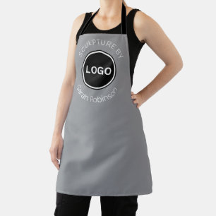 Sculpture by with Custom Logo & Artist Name Apron