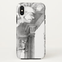 Sculpture of Burgscheidungen castle  Pencil Art