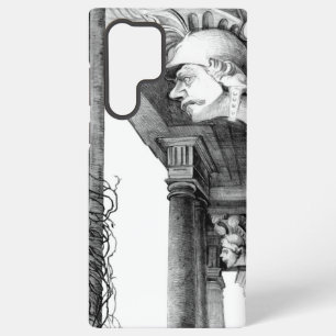 Sculpture of  castle  Pencil Art  Samsung Galaxy Case