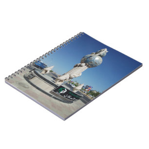 Sculpture to the marine inhabitants notebook
