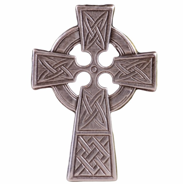 Sculptured Celtic Cross Magnet Photo Sculpture Magnet (Front)