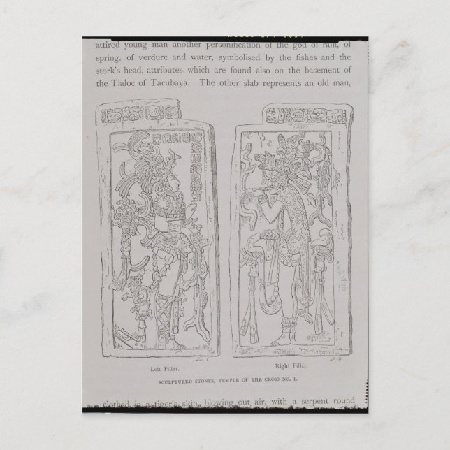 Sculptured Stones from the 'Temple of the Postcard (Front)