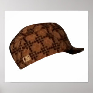 Scumbag Steve Hat Meme Poster