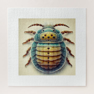 Scurfy scale insect 220824IREF243 - Watercolor Jigsaw Puzzle