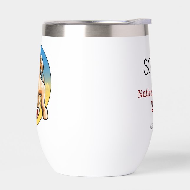 SCWTAC National Specialty 2025 Wine Tumbler (Left)