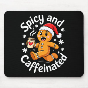 Scy And Caffeinated Shirt Men Women Gingerbread Ch Mouse Mat