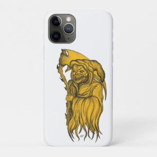 Scythe man - The Death , Grim reaper iPhone 11 Pro Case