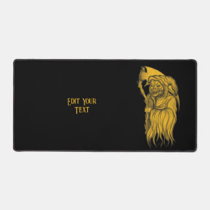 Scythe man - The Death , Grim reaper Desk Mat