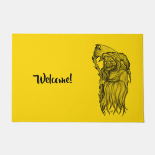 Scythe man - The Death , Grim reaper Doormat