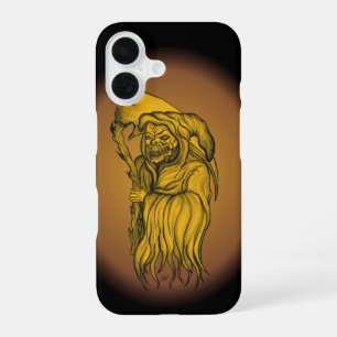 Scythe man - The Death iPhone 16 Case