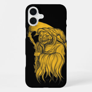 Scythe man - The Death iPhone 16 Plus Case