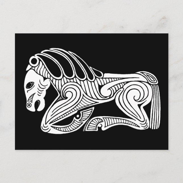 Scythian horse postcard (Front)