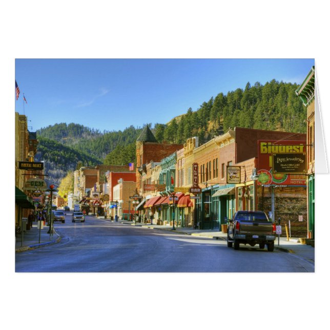 SD, Deadwood, Historic Gold Mining town (Front Horizontal)