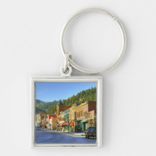 SD, Deadwood, Historic Gold Mining town Key Ring